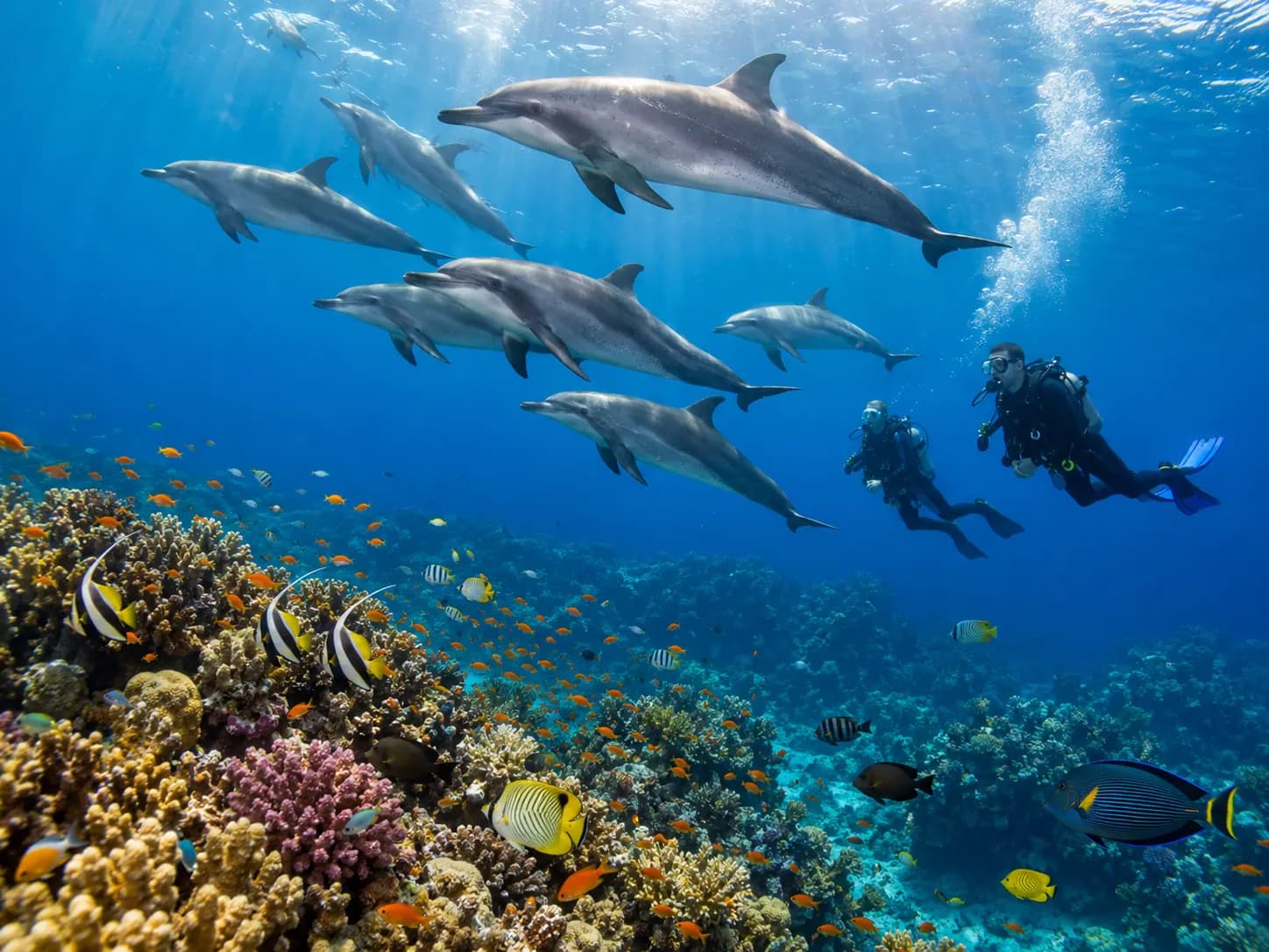 Underwater photo from a Red Sea dive trip in Marsa Alam